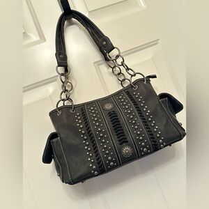 American Bling Studded Concealed Carry Shoulder Bag – Western